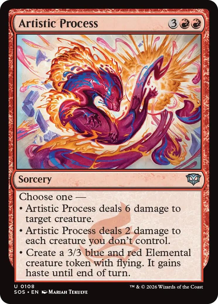 Image for Artistic Process [108] - Magic: The Gathering