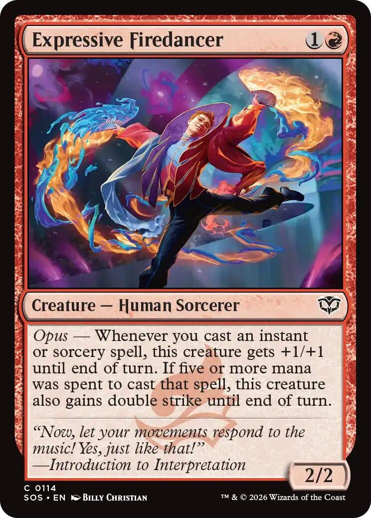 Image for Expressive Firedancer [114] - Magic: The Gathering