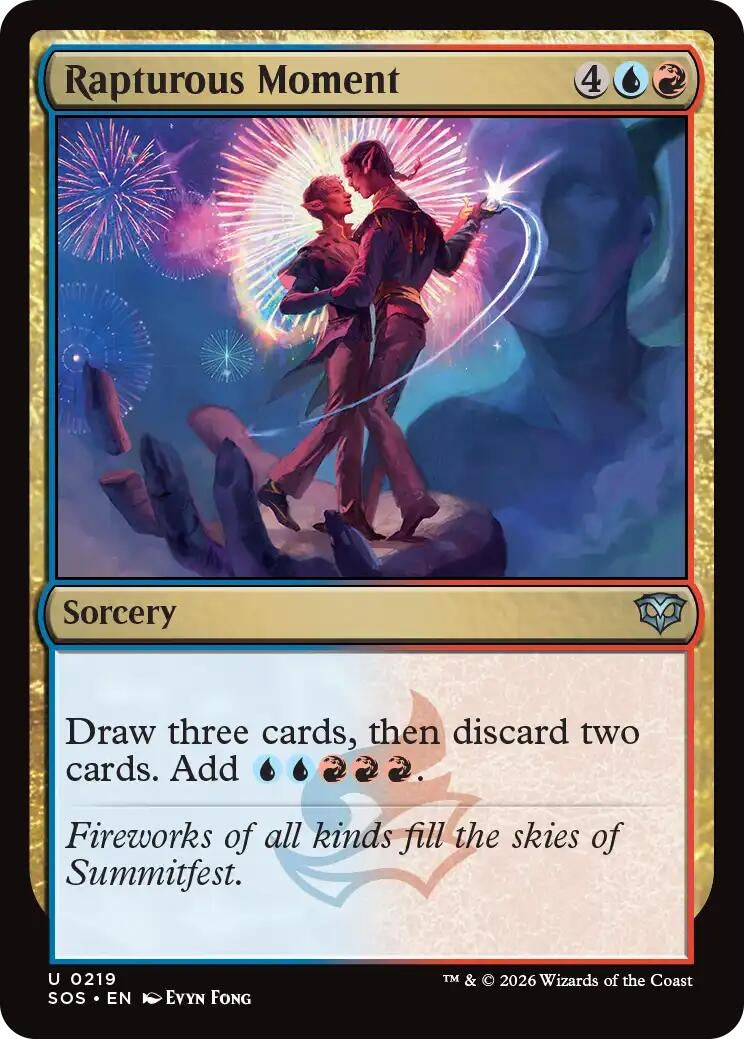 Image for Rapturous Moment [219] - Magic: The Gathering