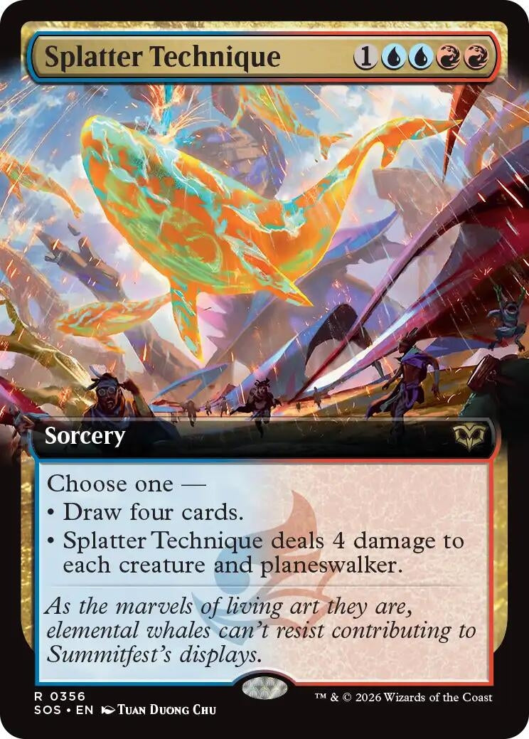 Image for Splatter Technique (Extended Art) [356] - Magic: The Gathering
