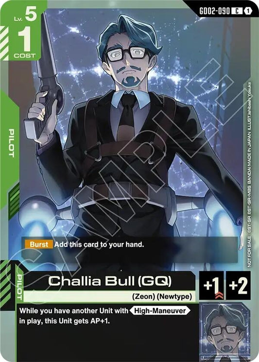 Image for Challia Bull (GQ) (Store Tournament Participant Pack 04) [GD02-090] - Gundam Card Game