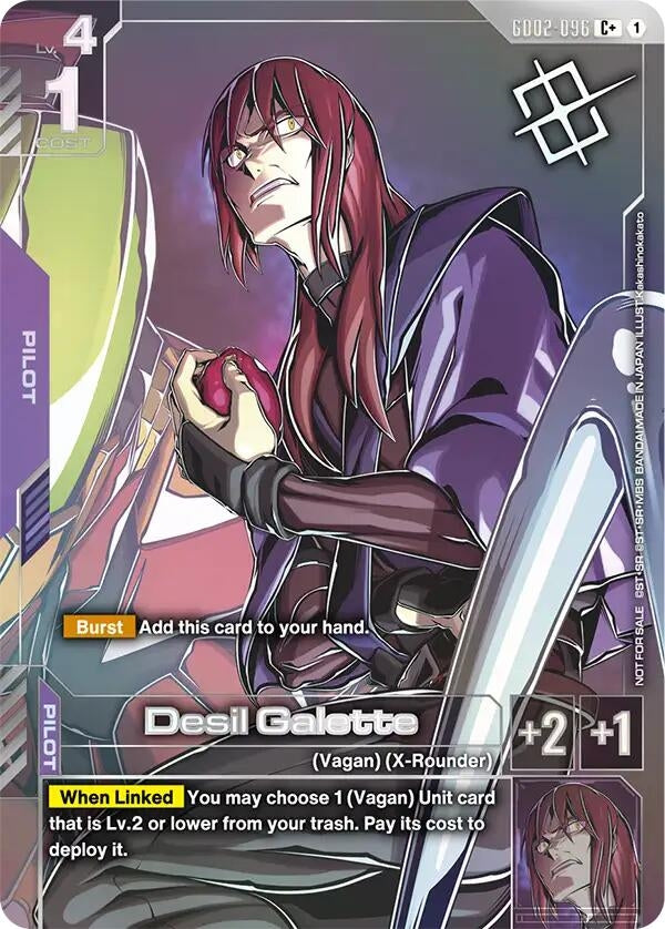 Image for Desil Galette (Store Tournament Winner Pack 04) [GD02-096] - Gundam Card Game