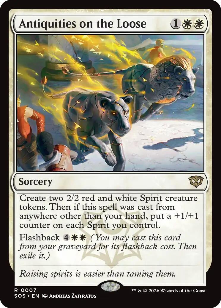 Image for Antiquities on the Loose [7] - Magic: The Gathering