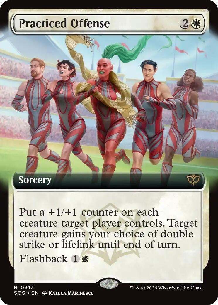 Image for Practiced Offense (Extended Art) [313] - Magic: The Gathering
