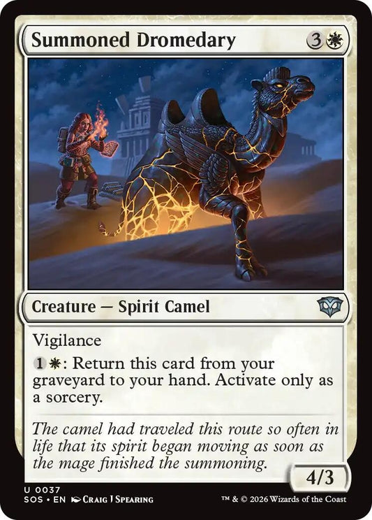 Image for Summoned Dromedary [37] - Magic: The Gathering