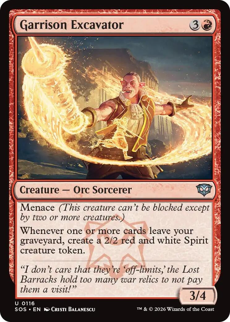 Image for Garrison Excavator [116] - Magic: The Gathering