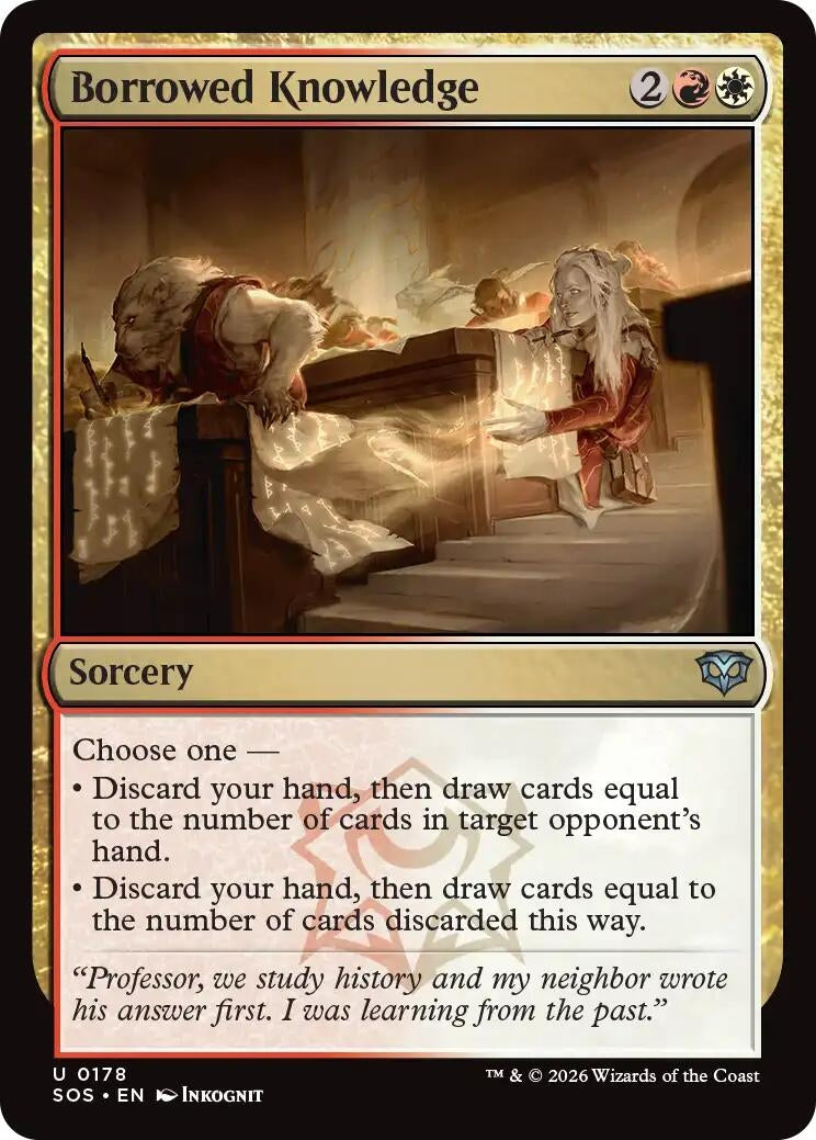 Image for Borrowed Knowledge [178] - Magic: The Gathering