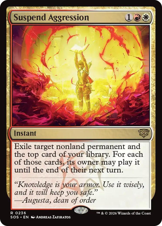 Image for Suspend Aggression [236] - Magic: The Gathering