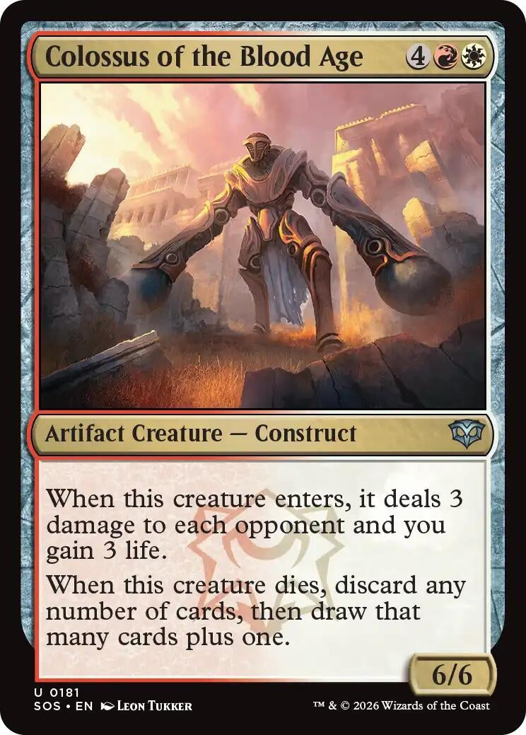 Image for Colossus of the Blood Age [181] - Magic: The Gathering