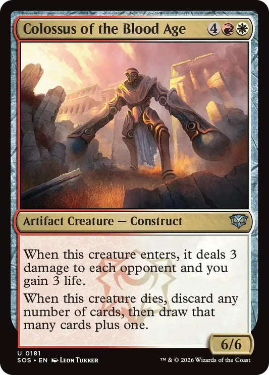 Image for Colossus of the Blood Age [181] - Magic: The Gathering