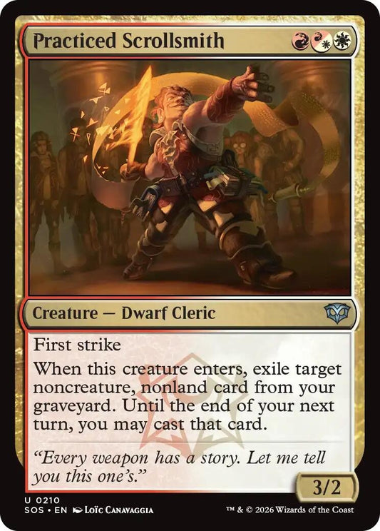Image for Practiced Scrollsmith [210] - Magic: The Gathering