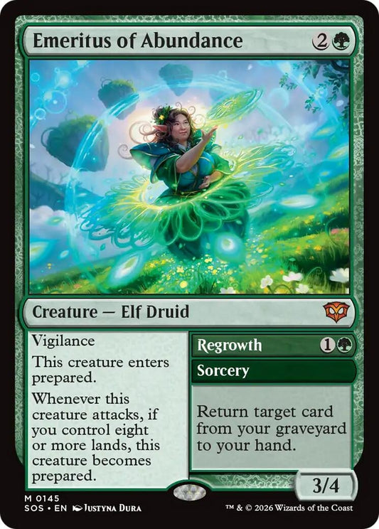 Image for Emeritus of Abundance [145] - Magic: The Gathering