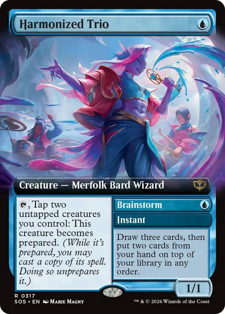 Harmonized Trio — Extended Art — 317 – Spindown