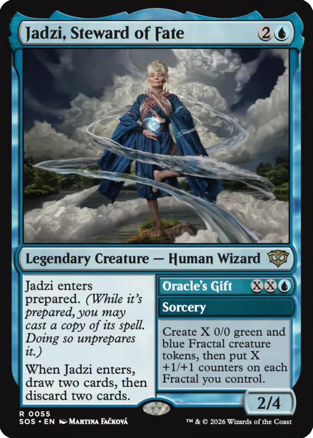 Image for Jadzi, Steward of Fate [55] - Magic: The Gathering