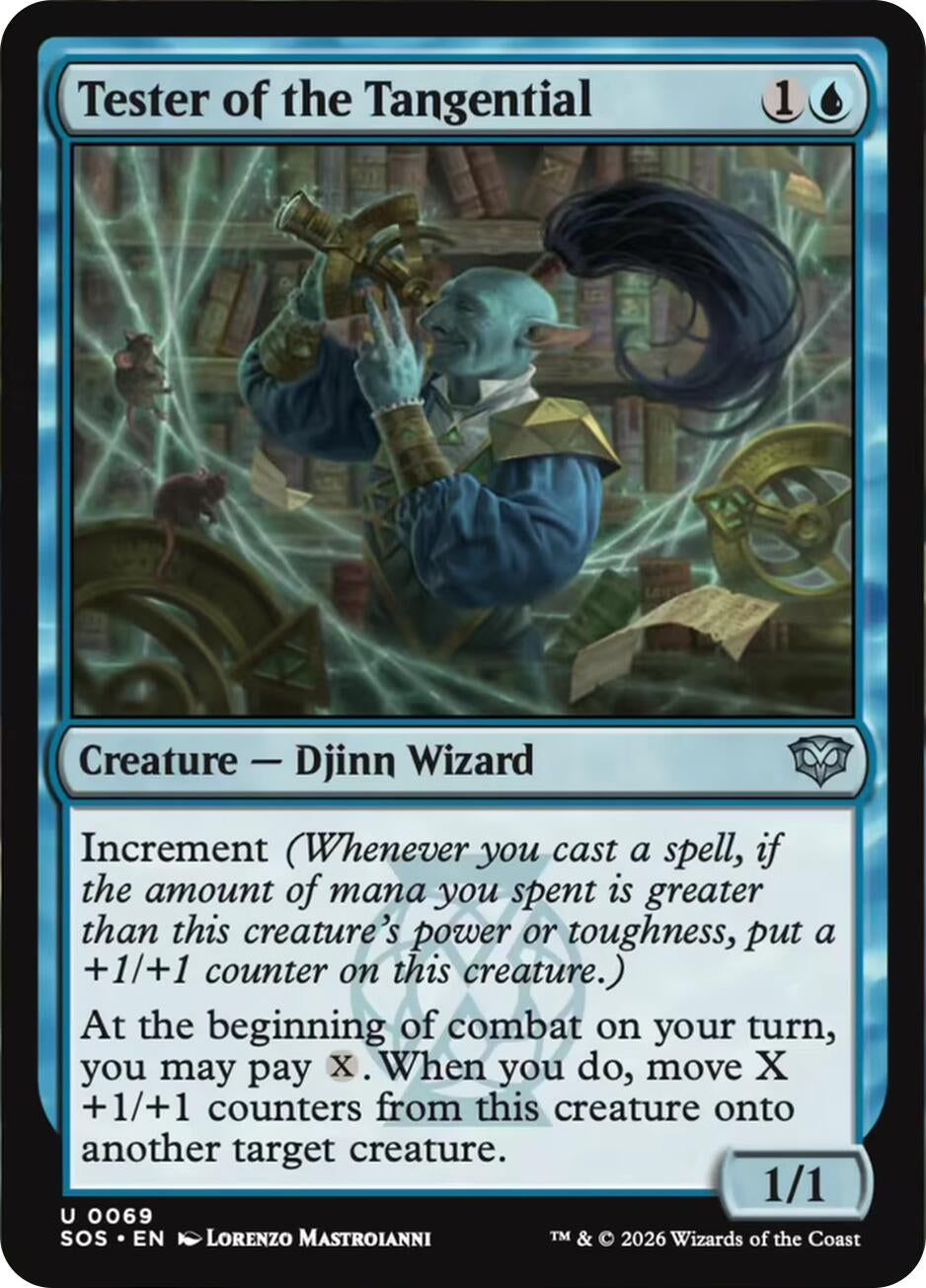 Image for Tester of the Tangential [69] - Magic: The Gathering