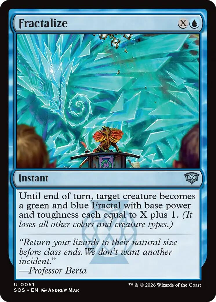 Image for Fractalize [51] - Magic: The Gathering