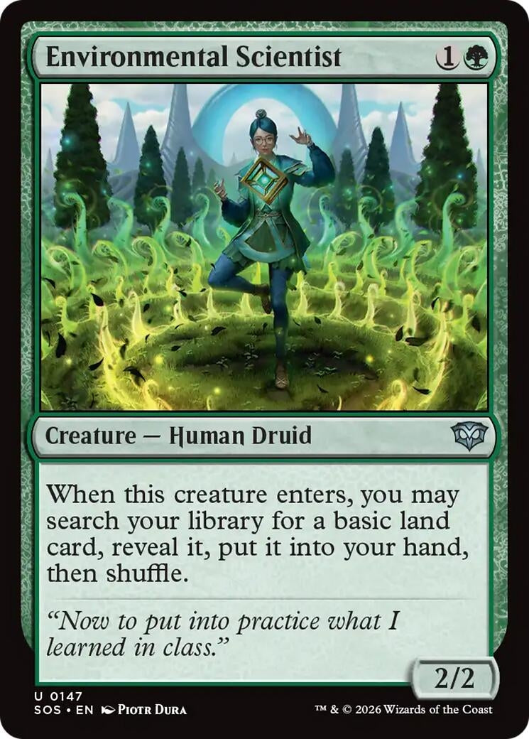Image for Environmental Scientist [147] - Magic: The Gathering