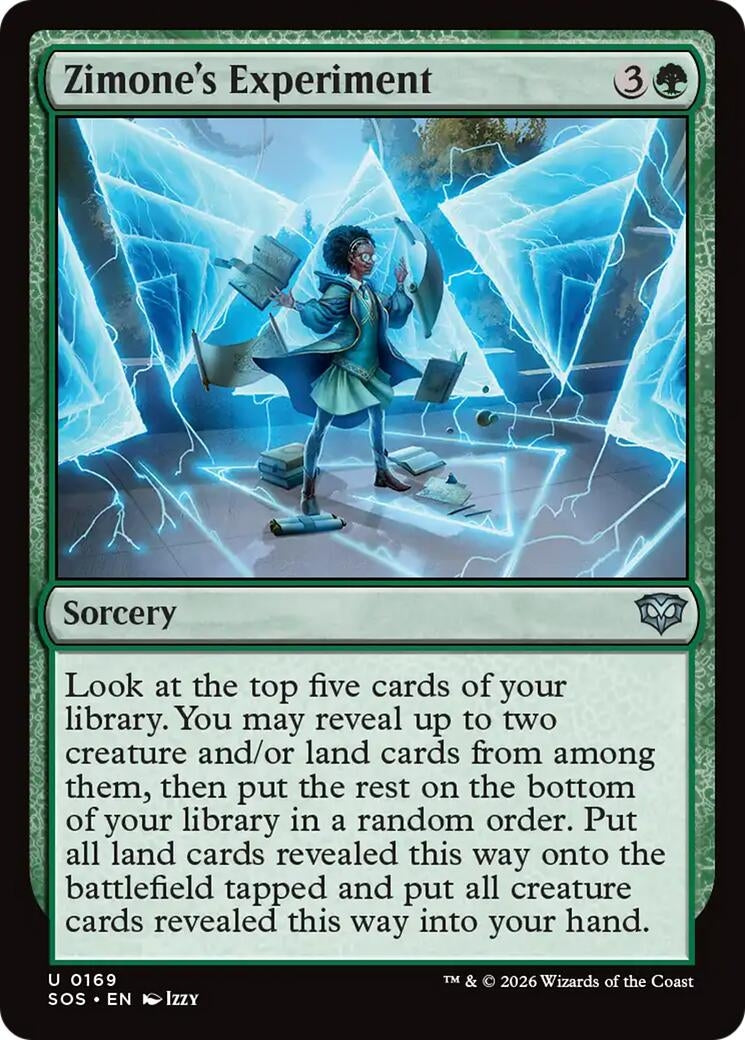 Image for Zimone's Experiment [169] - Magic: The Gathering