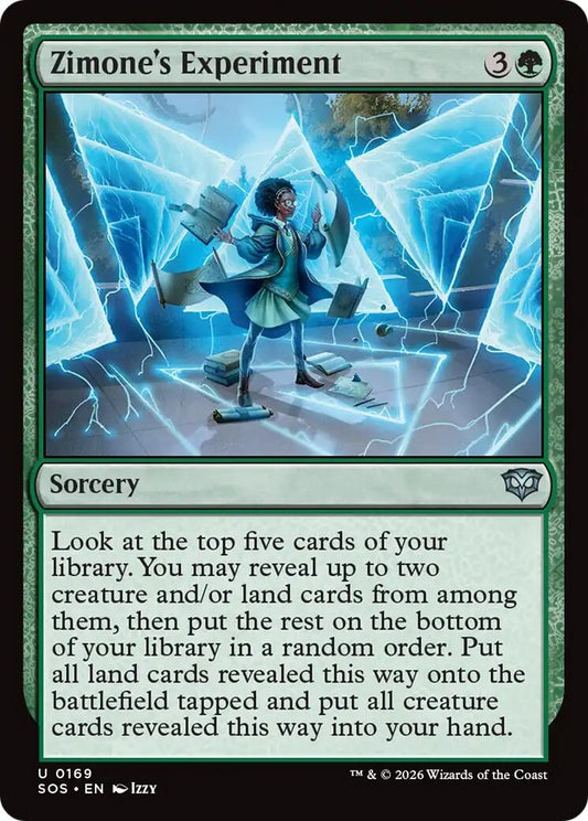 Image for Zimone's Experiment [169] - Magic: The Gathering