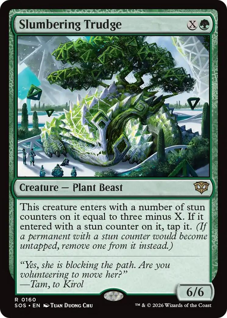Image for Slumbering Trudge [160] - Magic: The Gathering