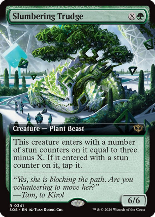 Image for Slumbering Trudge (Extended Art) [341] - Magic: The Gathering
