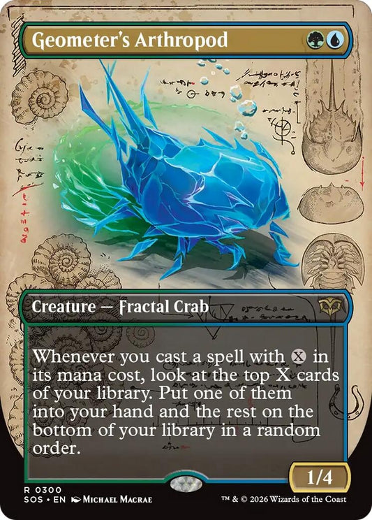 Image for Geometer's Arthropod (Borderless) [300] - Magic: The Gathering