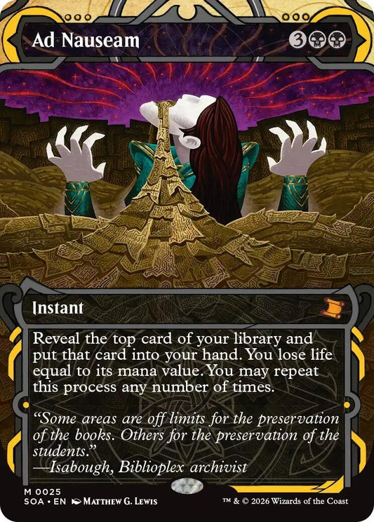 Image for Ad Nauseam [25] - Magic: The Gathering