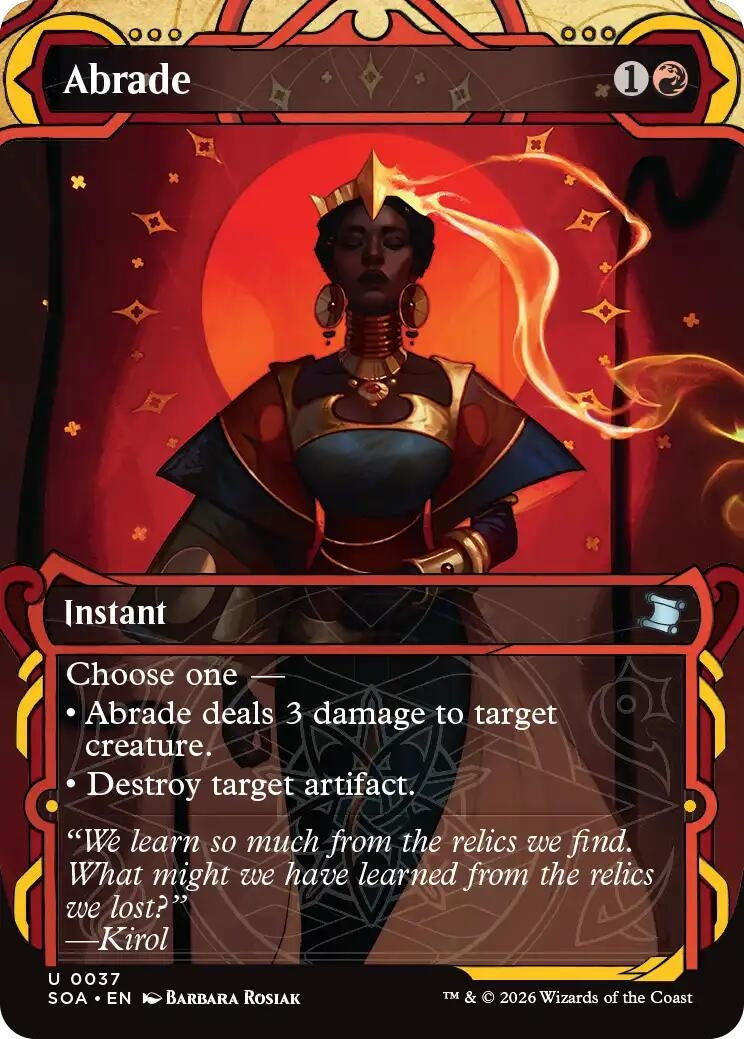 Image for Abrade [37] - Magic: The Gathering