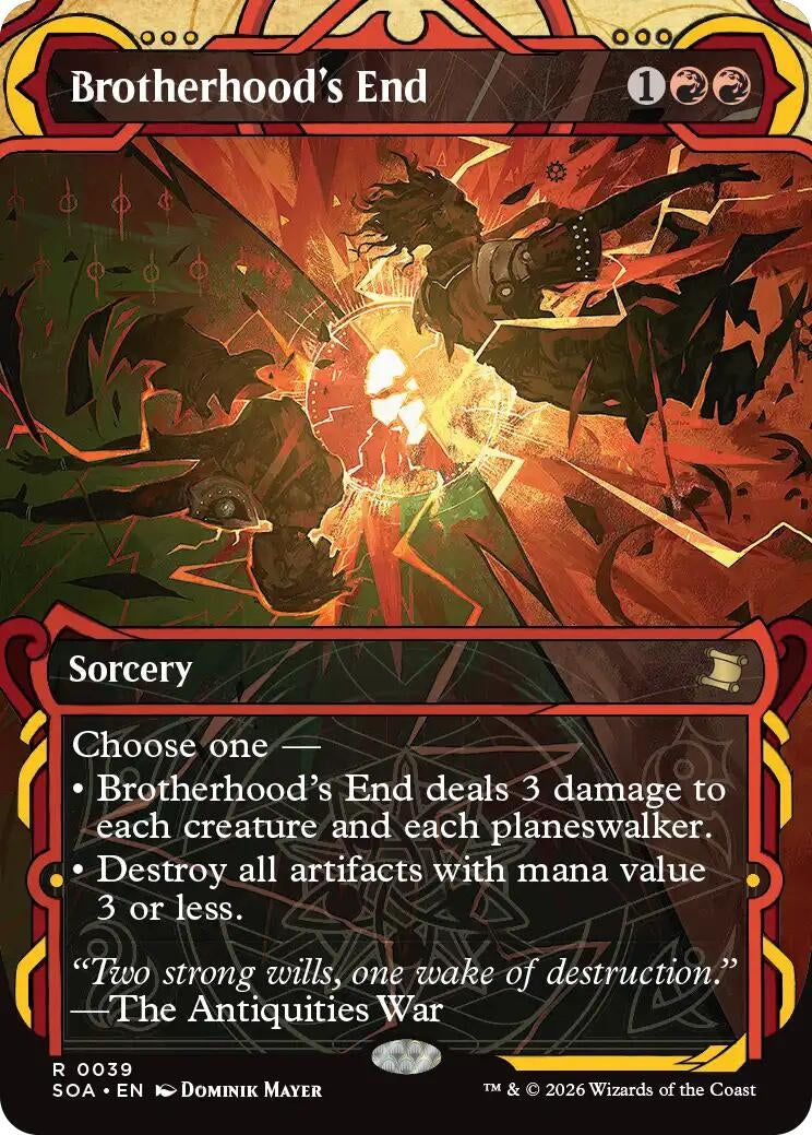 Image for Brotherhood's End [39] - Magic: The Gathering