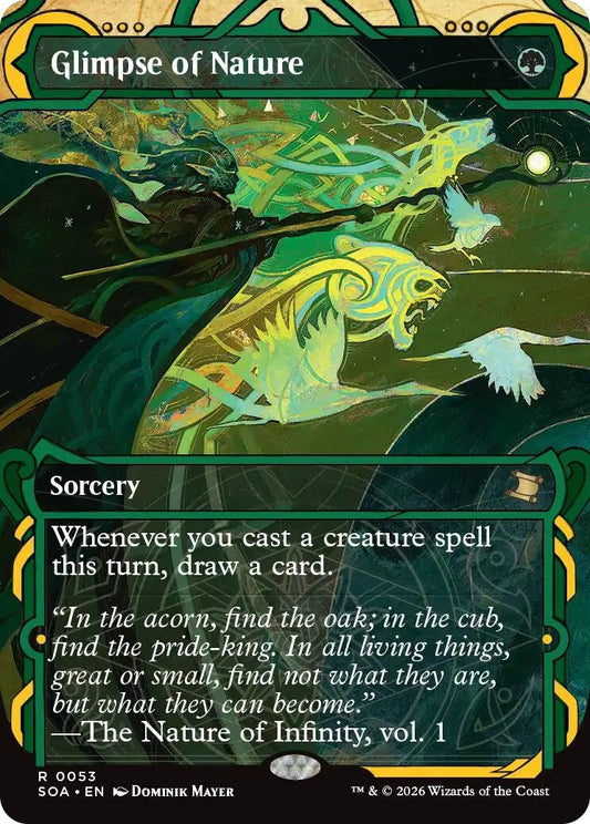 Image for Glimpse of Nature [53] - Magic: The Gathering