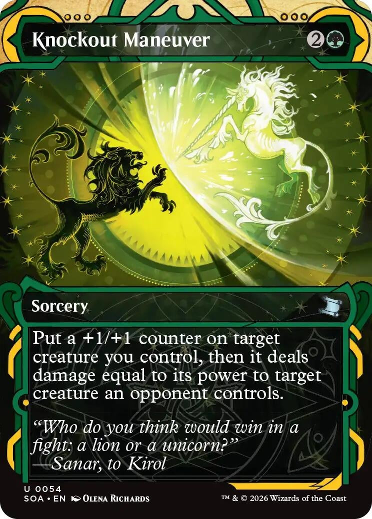 Image for Knockout Maneuver [54] - Magic: The Gathering