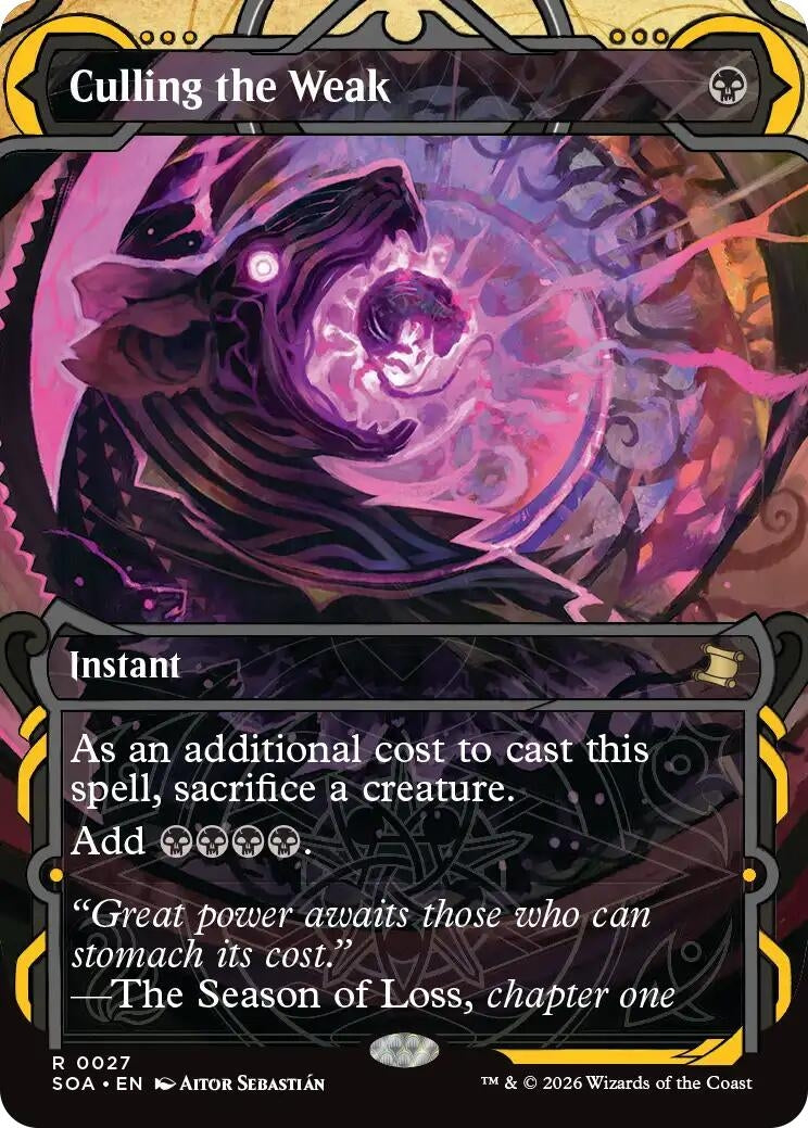 Image for Culling the Weak [27] - Magic: The Gathering