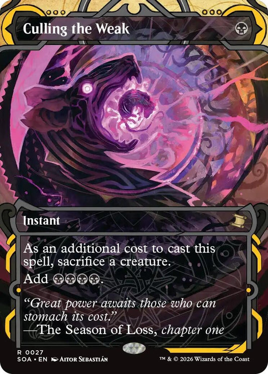 Image for Culling the Weak [27] - Magic: The Gathering