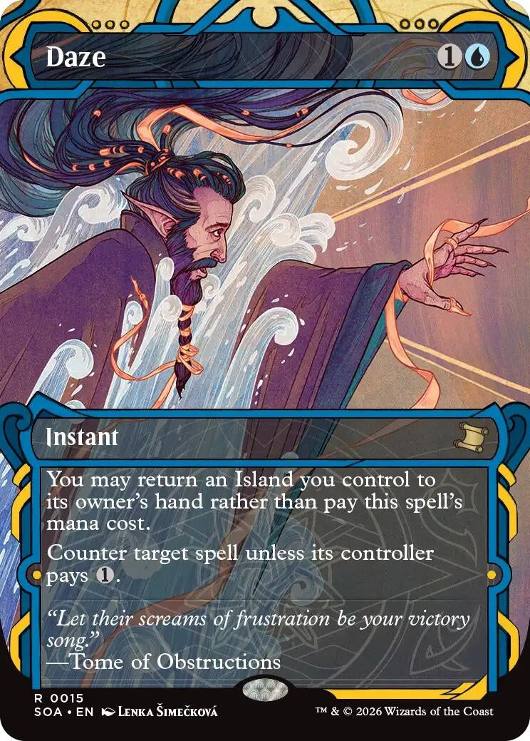 Image for Daze [15] - Magic: The Gathering