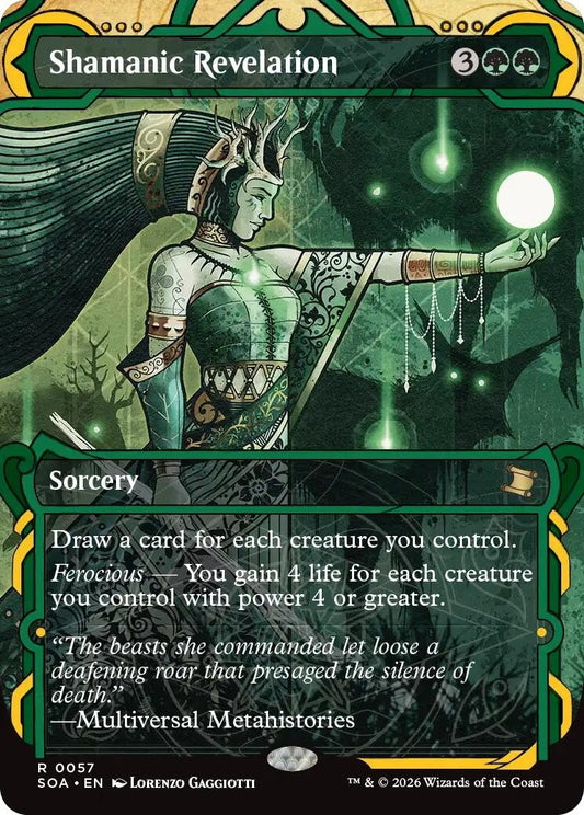 Image for Shamanic Revelation [57] - Magic: The Gathering
