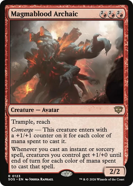 Image for Magmablood Archaic [123] - Magic: The Gathering