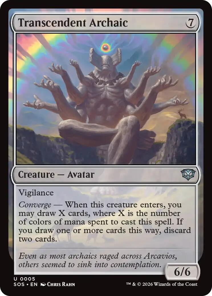 Image for Transcendent Archaic [5] - Magic: The Gathering