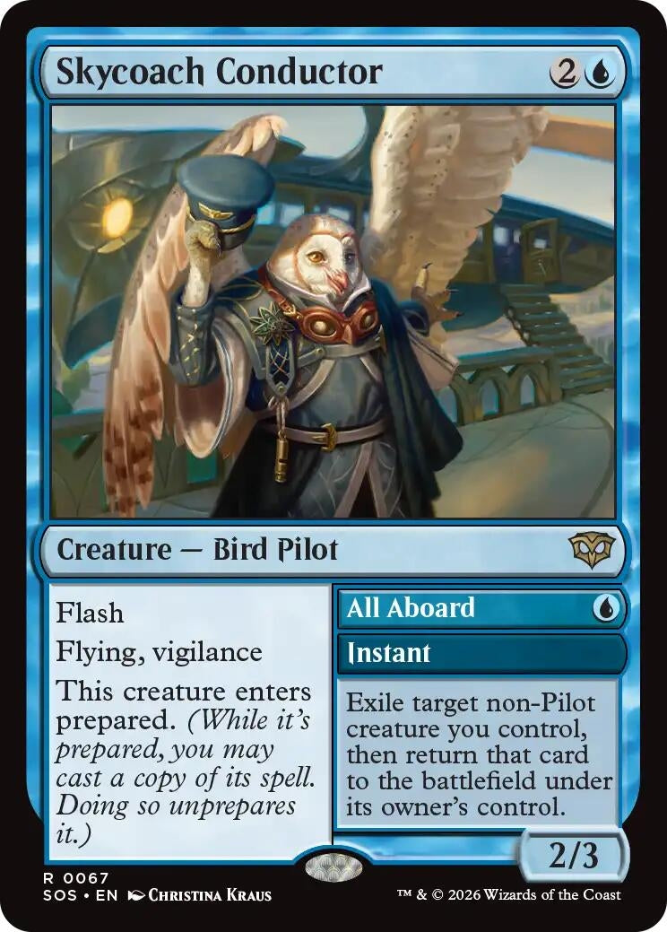 Image for Skycoach Conductor [67] - Magic: The Gathering