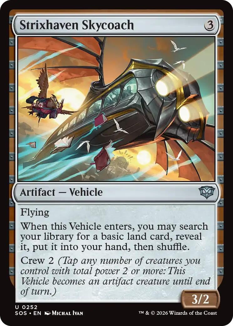 Image for Strixhaven Skycoach [252] - Magic: The Gathering