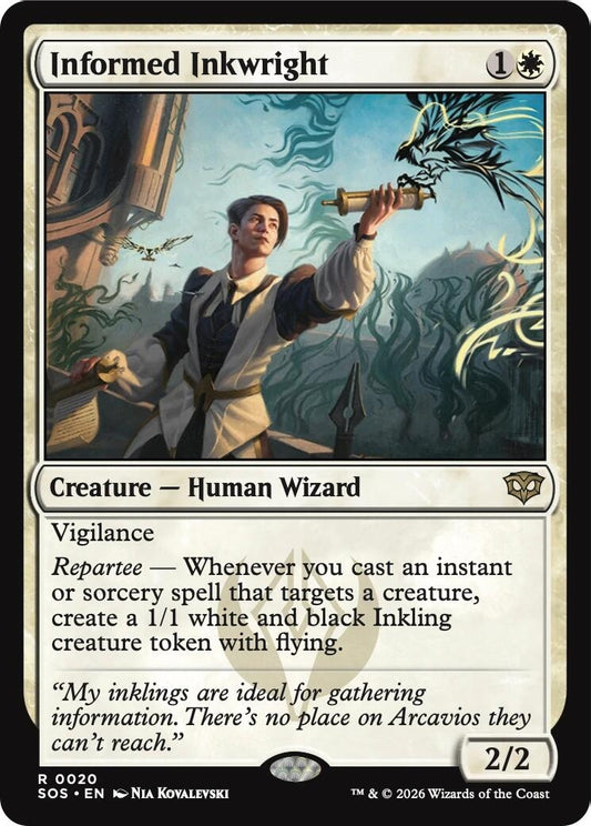 Image for Informed Inkwright [20] - Magic: The Gathering