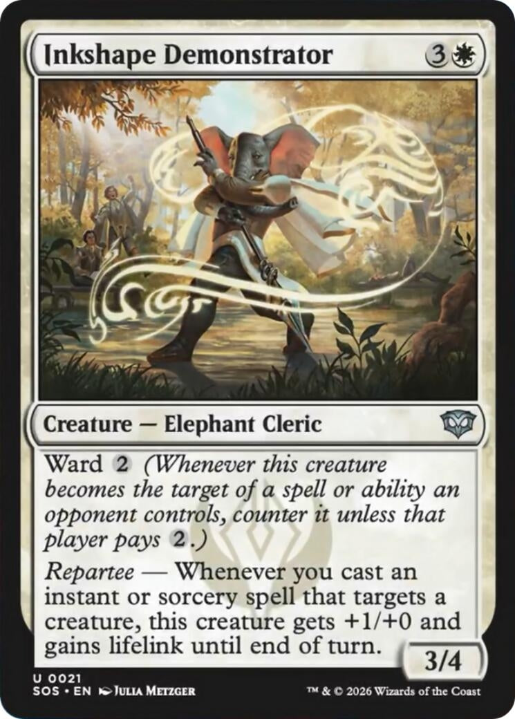 Image for Inkshape Demonstrator [21] - Magic: The Gathering