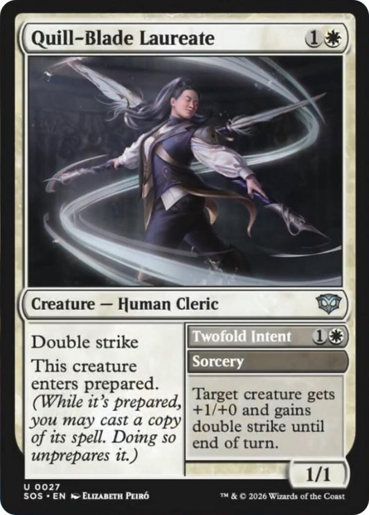Image for Quill-Blade Laureate [27] - Magic: The Gathering
