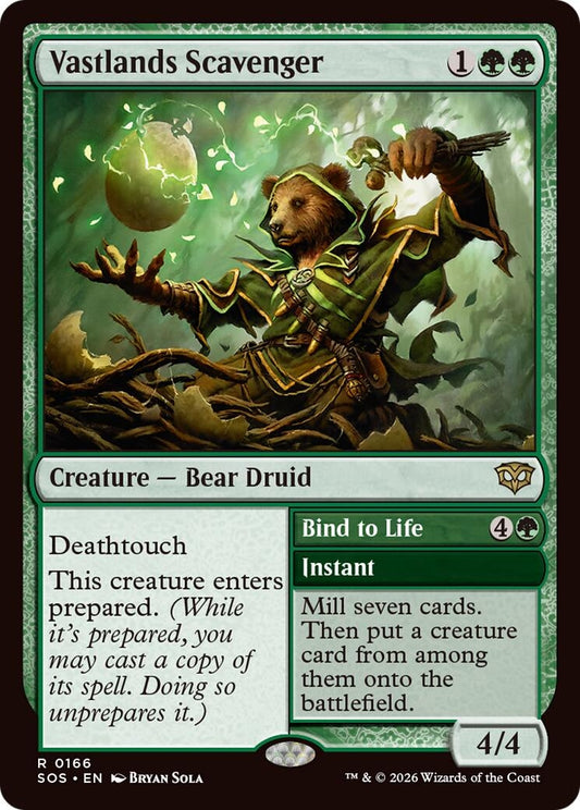 Image for Vastlands Scavenger [166] - Magic: The Gathering
