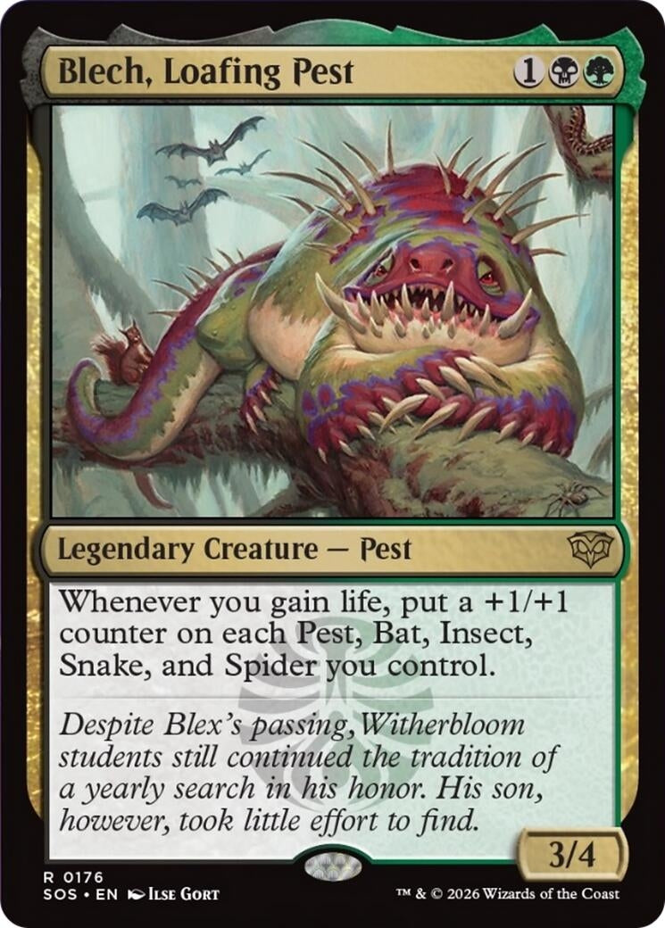 Image for Blech, Loafing Pest [176] - Magic: The Gathering
