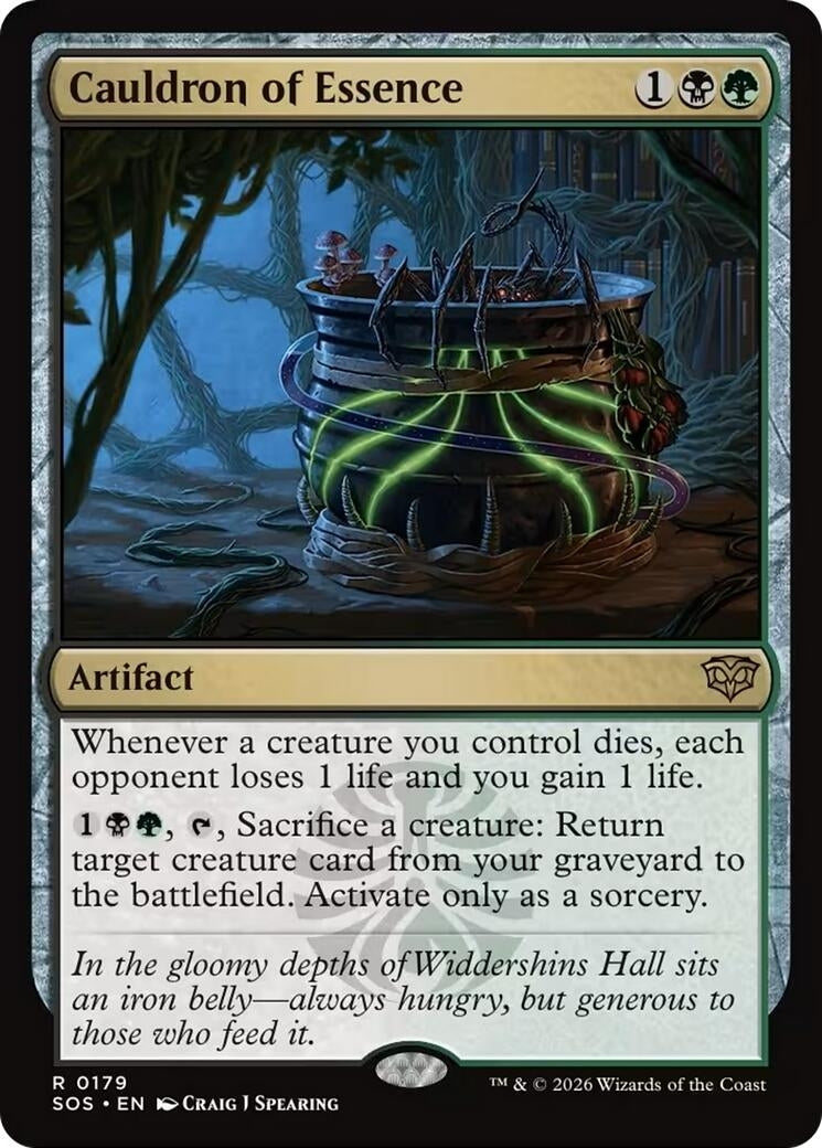 Image for Cauldron of Essence [179] - Magic: The Gathering