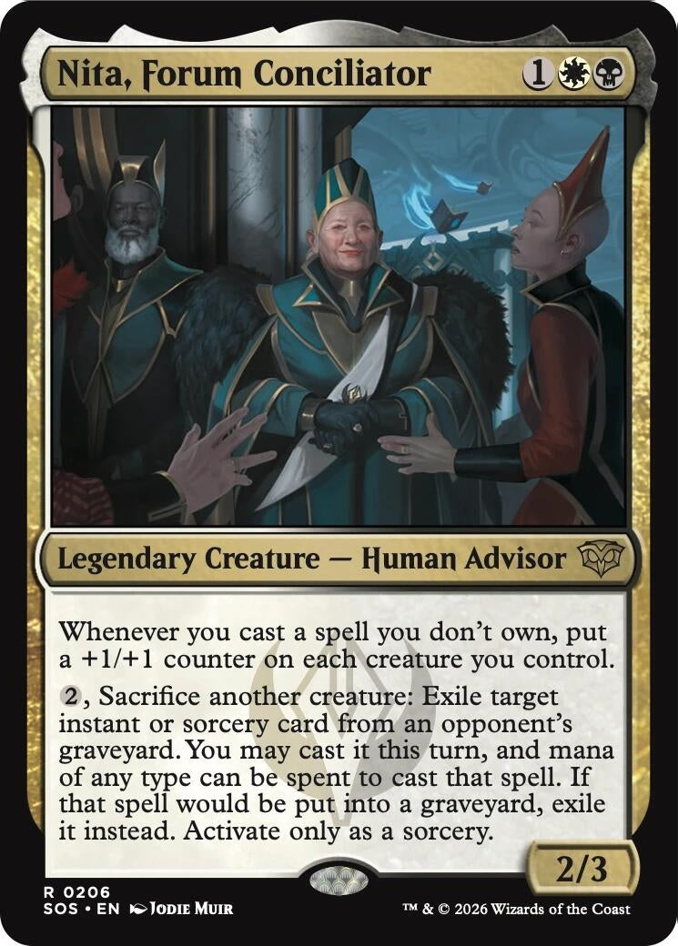 Image for Nita, Forum Conciliator [206] - Magic: The Gathering