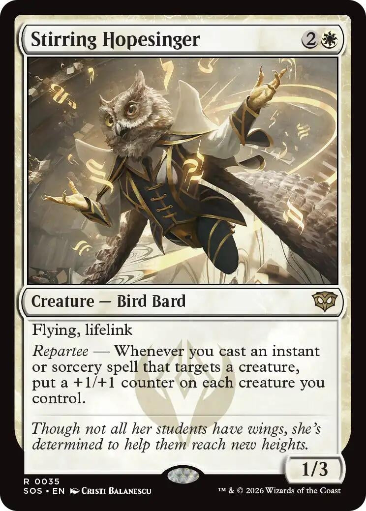 Image for Stirring Hopesinger [35] - Magic: The Gathering