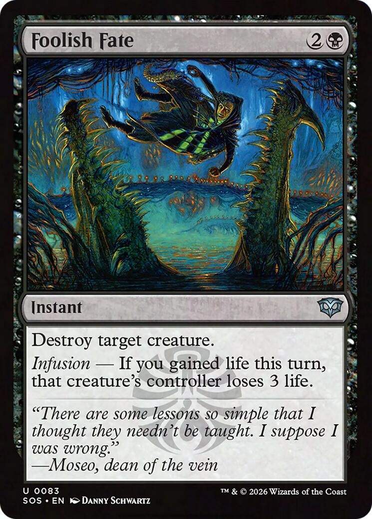 Image for Foolish Fate [83] - Magic: The Gathering