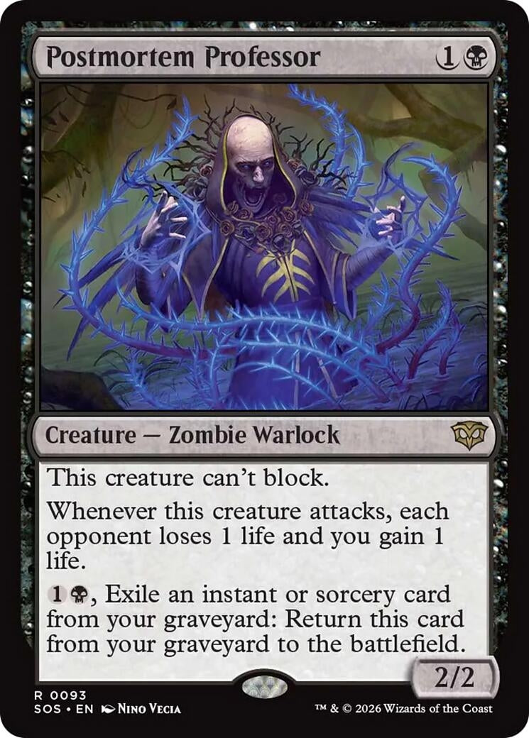 Image for Postmortem Professor [93] - Magic: The Gathering
