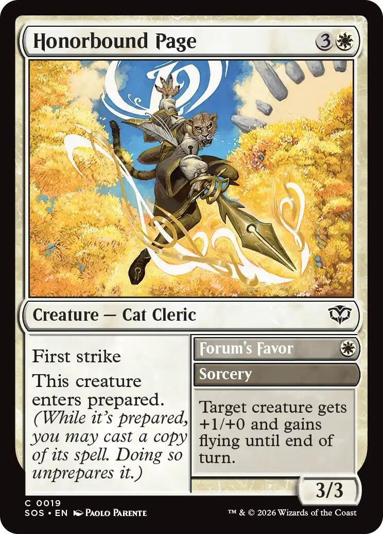 Image for Honorbound Page [19] - Magic: The Gathering